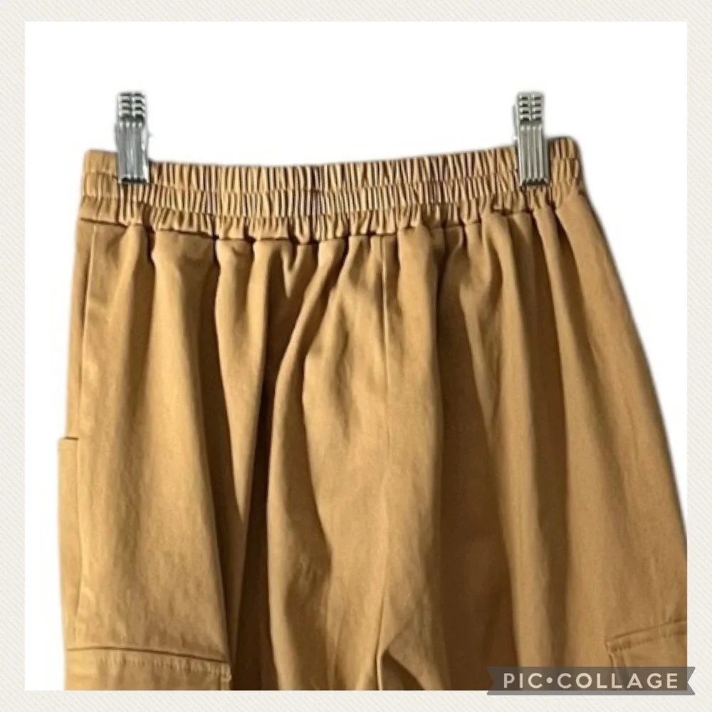 Back To School NWT Boys Tan iEFiEL Easy Forever Cargo Pants Size 14 NIP